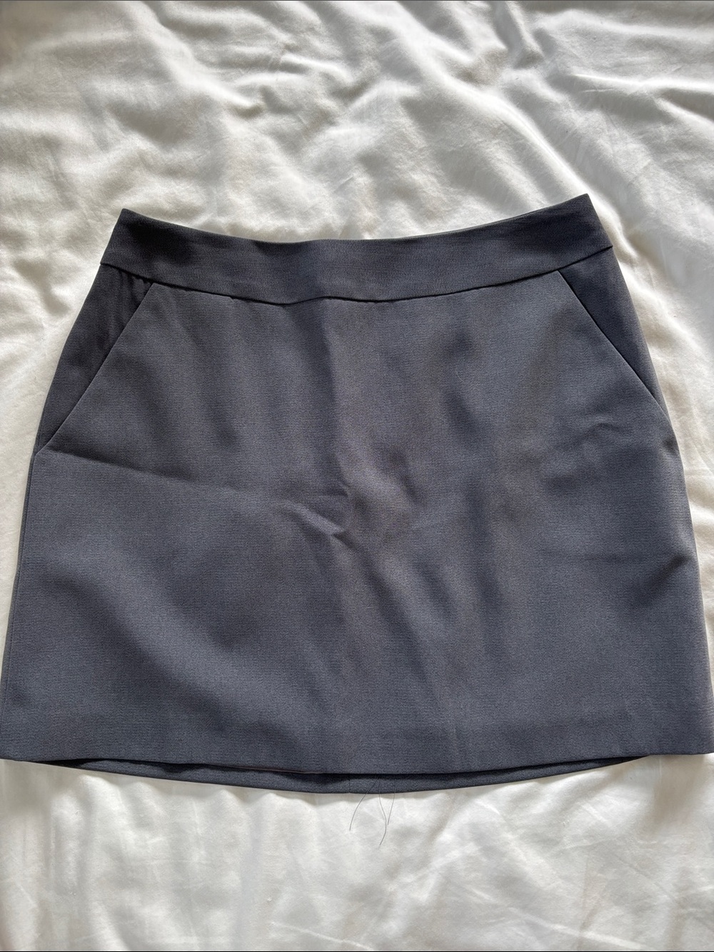 BCBGMaxAzria Black Mini Skirt with Seam Pockets